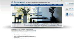 Desktop Screenshot of it-schulungen.at