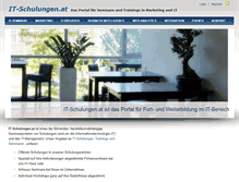 Tablet Screenshot of it-schulungen.at