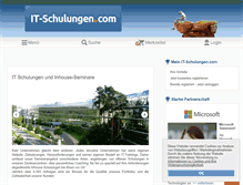 Tablet Screenshot of it-schulungen.com